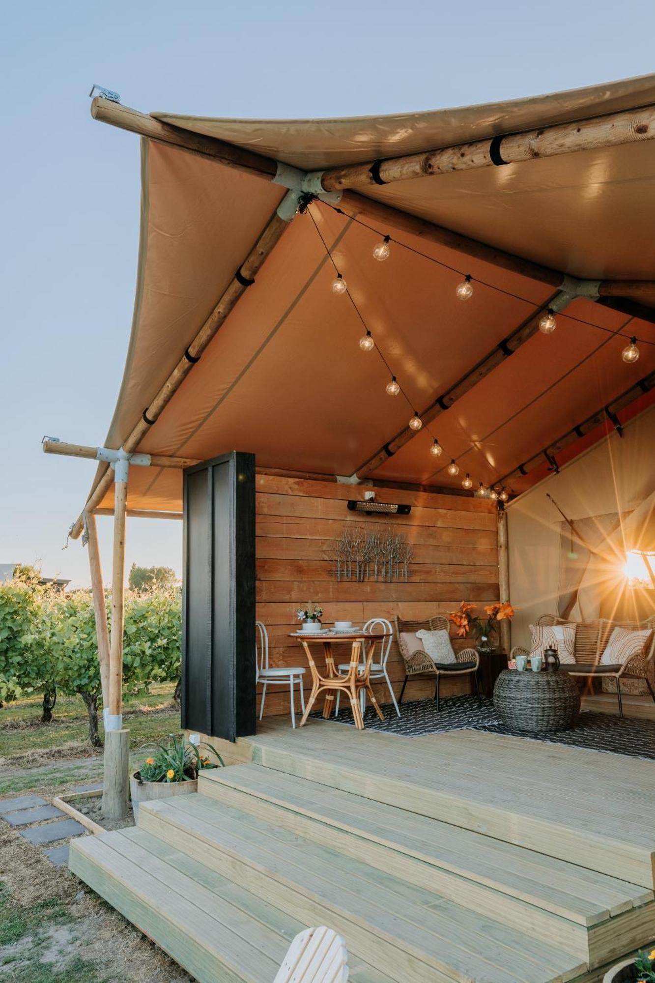 Villas & Vines Glamping Hastings Exterior foto